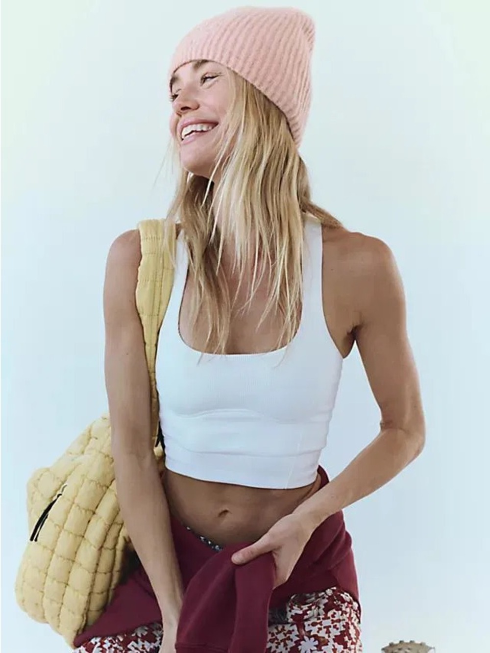 Free People FP Movement - Happiness Runs Corset Racer Back Tank, Size XS/S - Picture 2 of 7